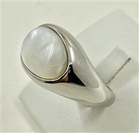 Ring Breil Woman Duplicity in Steel Madreperla TJ1010 - TJ1010